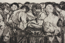 Load image into Gallery viewer, Käthe Kollwitz. The Prisoners. Engraving. 1908.
