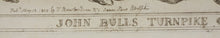 Load image into Gallery viewer, Thomas Rowlandson. John Bulls Turnpike Gate. Etching. 1805.