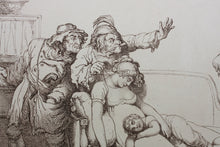 Load image into Gallery viewer, Thomas Rowlandson. Disturbers of Domestic Happiness. Etching. C. 1790.