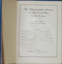 Load image into Gallery viewer, Miller, Francis Trevelyan, editor. The Photographic History of the Civil War. New York: Review of Reviews, 1911. Ten volumes. First edition.