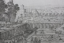 Load image into Gallery viewer, Jacques Callot. Parterre du Palais de Nancy. Etching. 1624.