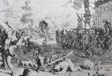 Load image into Gallery viewer, Cornelis Dusart. A Village Festival. Etching. 1685.