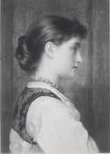 Load image into Gallery viewer, Frederick Lord Leighton of Stretton, after. Viola. Engraving by George H Every. 1882.