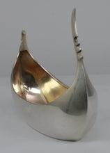 Load image into Gallery viewer, Theodore B. Starr. Salt cellar Viking Ship. Sterling Silver. Early 20th century.