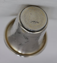 Load image into Gallery viewer, Kiddush cup. Sterling silver. 20th c.