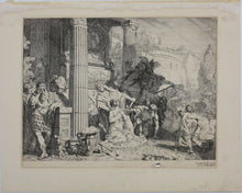 Load image into Gallery viewer, Gerard de Lairesse. Sacrifice of Polyxena or Iphigenia. Etching. 1667.