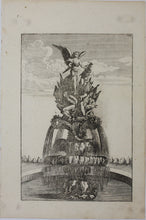 Load image into Gallery viewer, Georg Andreas Bockler. Fountain Nika. Engraving #116. 1664.