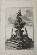 Load image into Gallery viewer, Georg Andreas Bockler. Fountain Hercules. Engraving #119. 1664.