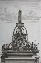 Load image into Gallery viewer, Georg Andreas Bockler. French Fountain. Engraving #118. 1664.