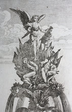 Load image into Gallery viewer, Georg Andreas Bockler. Fountain Nika. Engraving #116. 1664.