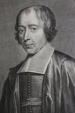 Load image into Gallery viewer, Claude Lefèbvre, after. Sébastien Lenain de Tillemont. Engraved by Gérard Edelinck. Ca. 1700.