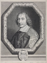 Load image into Gallery viewer, Robert Nanteuil. Portrait of Philibert-Emmanuel de Beaumanoir Lavardin. Engraving. 1660