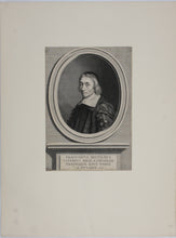 Load image into Gallery viewer, Robert Nanteuil. Portrait of François de la Mothe le Vayer. Engraving 1661.