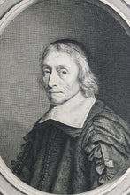 Load image into Gallery viewer, Robert Nanteuil. Portrait of François de la Mothe le Vayer. Engraving 1661.