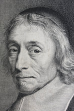 Load image into Gallery viewer, Robert Nanteuil. Portrait of François de la Mothe le Vayer. Engraving 1661.