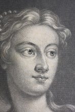 Load image into Gallery viewer, I. Vanderbank, after. Portrait of Mrs. Anastasia Robinson. Mezzotint by I. Faber. 1727.