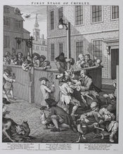 Load image into Gallery viewer, William Hogarth. The Four Stages of Cruelty. Full set of four engravings. 1751.