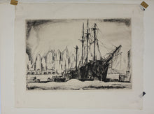 Load image into Gallery viewer, Earl Horter. Contrasts. Etching. 1930th.