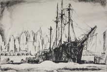 Load image into Gallery viewer, Earl Horter. Contrasts. Etching. 1930th.