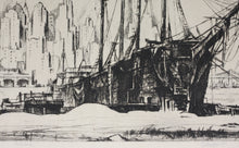 Load image into Gallery viewer, Earl Horter. Contrasts. Etching. 1930th.