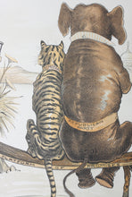 Load image into Gallery viewer, Bernhard Gillam. That wicked little farmer boy. Political cartoon. Color lithograph. 1890.