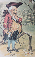 Load image into Gallery viewer, Frederick Victor Gillam. George Washington, No. 2. Political cartoon. Color lithograph. 1887.