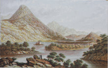 Load image into Gallery viewer, Abraham Le Blond. Ballinahinch Lake. Baxter print. 1849-1854.