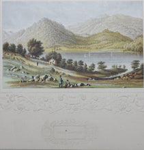 Load image into Gallery viewer, Abraham Le Blond. Ulleswater. No. 55. Baxter print. 1849-1854.