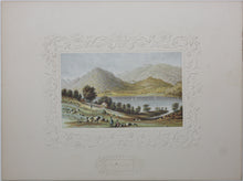 Load image into Gallery viewer, Abraham Le Blond. Ulleswater. No. 55. Baxter print. 1849-1854.