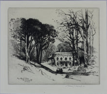Load image into Gallery viewer, Albany E. Howarth. The Royal Glen, Sidmouth. Etching. 1921.