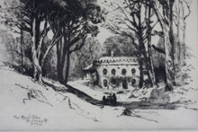 Load image into Gallery viewer, Albany E. Howarth. The Royal Glen, Sidmouth. Etching. 1921.