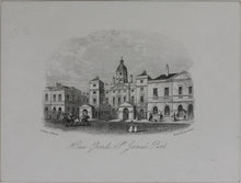 Load image into Gallery viewer, Joseph Thomas Wood, publisher. Horse Guards, St. James's Park. Enamel card. Circa 1851.