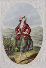 Load image into Gallery viewer, Abraham Le Blond. The Dancing Colleen. Baxter print. 1849-1854.