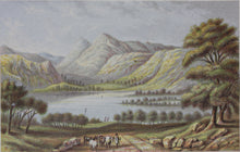 Load image into Gallery viewer, Abraham Le Blond. Head of Windermere. Baxter print. 1849-1854.