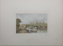 Load image into Gallery viewer, Abraham Le Blond. Victoria Bridge. Windsor. Baxter print. 1851-1854.
