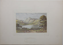 Load image into Gallery viewer, Abraham Le Blond. Head of Windermere. Baxter print. 1849-1854.