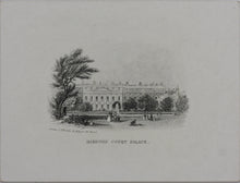 Load image into Gallery viewer, Joseph Thomas Wood, publisher. Hampton Court Palace. Enamel card. Circa 1851.