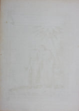 Load image into Gallery viewer, Le Grand Lama consulté sur le Sort d'un Enfant tiré de Grueber. Engraved by Nicolas Dauphin de Beauvais. 1749.