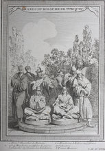 Load image into Gallery viewer, Philippe Canot, after. Grands du Roiaume Tunquin. Engraved by Pierre Pasquier. 1751.