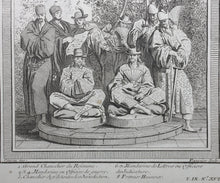 Load image into Gallery viewer, Philippe Canot, after. Grands du Roiaume Tunquin. Engraved by Pierre Pasquier. 1751.