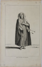 Load image into Gallery viewer, Augustin Calmet. Juif en habit de prières. Engraving. 1722.