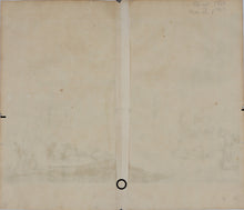 Load image into Gallery viewer, Augustin Calmet. Cérémonies du sacrifice de la vache rousse bruslée hors du camp d'Israël. Engraving. 1728.