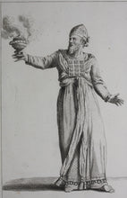 Load image into Gallery viewer, Augustin Calmet. Le Grand Prestre avec ses ornemens pontificaux. Engraving. 1722.