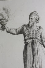 Load image into Gallery viewer, Augustin Calmet. Le Grand Prestre avec ses ornemens pontificaux. Engraving. 1722.