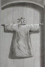Load image into Gallery viewer, Augustin Calmet. Representation exact de la robbe de N.S. garde précieusement dans l'Église de Trèves. Engraving. 1728.