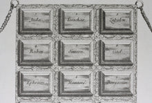 Load image into Gallery viewer, Augustin Calmet. La partie double du Pectoral developee. Two Engravings. 1722.