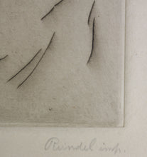 Load image into Gallery viewer, William George Reindel. Mr. Joseph Meder, print connoisseur. Drypoint. 1921.