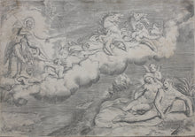 Load image into Gallery viewer, Giulio Bonasone. Allegory of the rising sun. Engraving. XVI C.