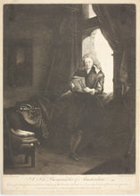Load image into Gallery viewer, Rembrandt, after. J. Six, Burgomaster of Amsterdam. Mezzotint by Richard Houston. 1761.