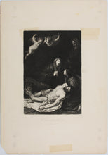Load image into Gallery viewer, Jusepe de Ribera, after. The Descent from the Cross. Mezzotint by Wilhelm Krauskopf. 1884.